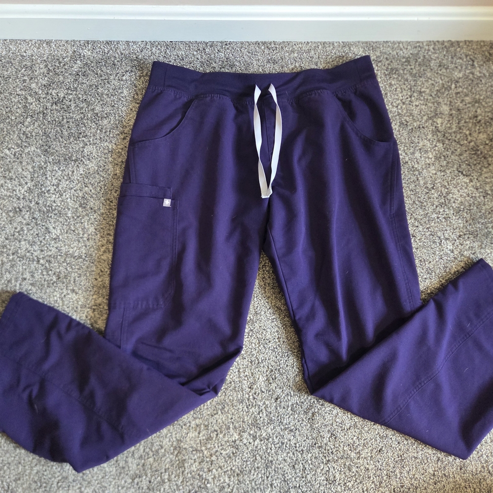 Figs Purple scrub Pants